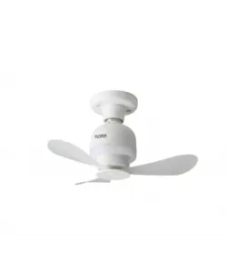 Ventilator de tavan cu iluminare LED FLORIA ZLN4581, Diametru 15.2 cm, 3 palete, Putere 11W