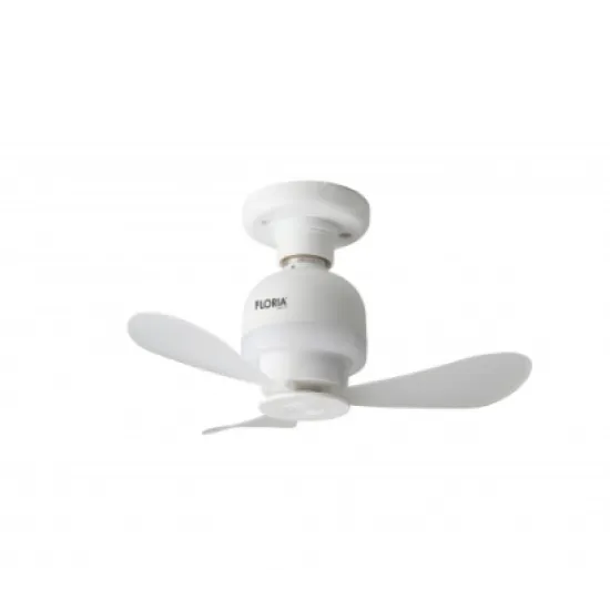 Ventilator de tavan cu iluminare LED FLORIA ZLN4581, Diametru 15.2 cm, 3 palete, Putere 11W