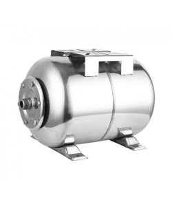 Vas expansiune hidrofor ORIZONTAL 24 litri, INOX 6 bari- membrana inclusa 