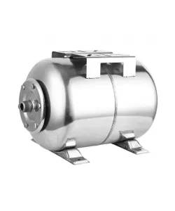 Vas expansiune hidrofor ORIZONTAL 24 litri, INOX 6 bari- membrana inclusa 