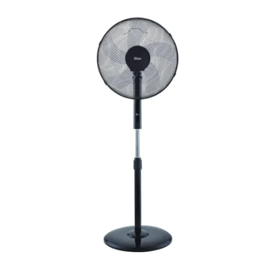 Ventilator cu Picior cu 5 palete Zilan ZLN4642, 3 Trepte de viteza, Telecomanda, Inaltime reglabila, Oscilatie, Diametru 43 cm, 48W