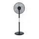 Ventilator cu Picior cu 5 palete Zilan ZLN4642, 3 Trepte de viteza, Telecomanda, Inaltime reglabila, Oscilatie, Diametru 43 cm, 48W