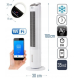 Ventilator turn smart WiFi Zilan ZLN-1010 cu racire prin apa - 60W, timer 8h, oscilatie 55°, 3 viteze, control de pe telefon