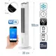 Ventilator turn smart WiFi Zilan ZLN-1010 cu racire prin apa - 60W, timer 8h, oscilatie 55°, 3 viteze, control de pe telefon