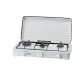 Aragaz GPL Zilan ZLN-0032 - 3 Arzatoare, Alb, 4.8kW