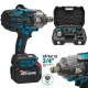 Cheie de Impact Profesională German Meister 36V/10 AH MAX, Brushless 2100 Nm, Prindere 3/4", 3 Trepte de Putere, LED