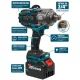 Cheie de Impact Profesională German Meister 36V/10 AH MAX, Brushless 2100 Nm, Prindere 3/4", 3 Trepte de Putere, LED