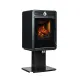 Semineu Designo Air FM Premium, 8kW, Miklos Steel