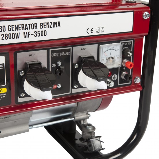 Generator benzina Micul Fermier 2800W, 7.5 Cp, 4 timpi