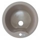 Pachet Chiuveta bucatarie Sanitec Pi SN9032BEJ, granit-compozit , 1 cuva rotunda, 49 cm, Baterie de bucatarie HAUSBERG HB-F5001, monocomanda, finisaj mat, Bej