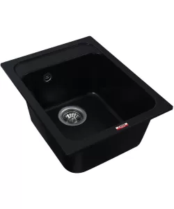 chiuveta PREMIUM ELEFANT negru metalic KORRADO 4050 chiuveta PREMIUM ELEFANT negru metalic KORRADO 4050