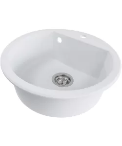 Chiuveta bucatarie Hausberg Adina HBC-9700, compozit, bej, cuva rotunda, 51 cm Chiuveta bucatarie Hausberg Adina HBC-9700, compozit, bej, cuva rotunda, 51 cm