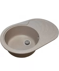 Chiuveta bucatarie Sanitec NS SN9033ST-BEJ, granit-compozit, bej, 1 cuva stanga, 78 x 50 cm Chiuveta bucatarie Sanitec NS SN9033ST-BEJ, granit-compozit, bej, 1 cuva stanga, 78 x 50 cm