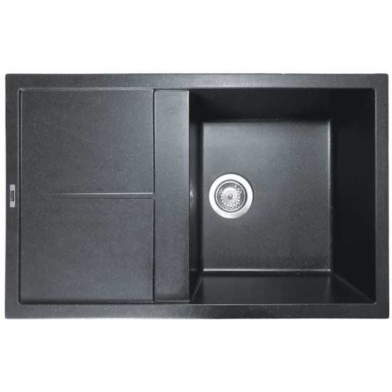 Chiuveta PREMIUM ELEFANT negru metalic SELENA 7950