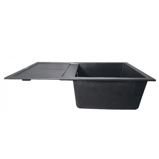 Chiuveta PREMIUM ELEFANT negru metalic SELENA 7950