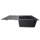 Chiuveta PREMIUM ELEFANT negru metalic SELENA 7950