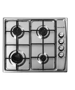 Pachet incorporabil Cuptor electric Hausberg HB-8051, Clasa A, 76L, 2000W, Negru/Inox, Plita Incorporabila HB-555, 4 arzatoare, Gaz, Inox, Hota incorporabila decorativa HB-1220, Putere de absorbtie 450 m3/h, 2 motoare, 60 cm-A