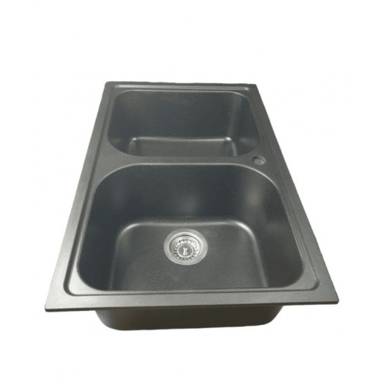 Chiuveta negru metalic EQUATORIA 7950 PREMIUM ELEFANT