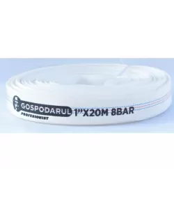 Furtun pompieri - PVC panzat - 1'' - ø 25mm - 8 Bar - tip D - 20m Furtun pompieri - PVC panzat - 1'' - ø 25mm - 8 Bar - tip D - 20m