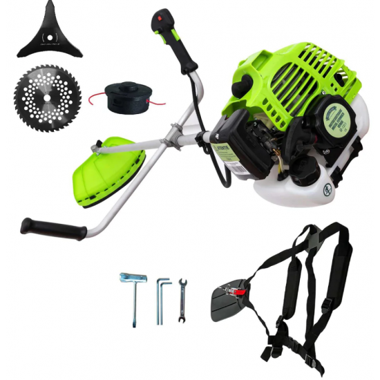 Set Motocoasa Micul Fermier G1311, 3.4CP + Cap cultivator + Prasitoare + Cap Drujba