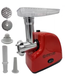 Masina de tocat carne Craft-Tec Rosie 3000W, 2 site, funactia revers Masina de tocat carne Craft-Tec Rosie 3000W, 2 site, funactia revers