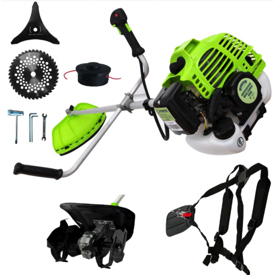 Set Motocoasa Micul Fermier GF-1311, 3.4CP + Cap cultivator + 3
