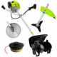 Set Motocoasa Micul Fermier GF-1311, 3.4CP + Cap cultivator + 3 Sisteme taiere, model nou