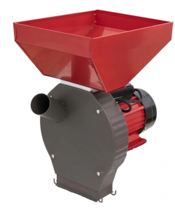 Moara cereale, stiuleti, lucerna si legume (4 in 1), Pandora, 3.5KW, 250Kg/Ora, cu ciocanele + razatoare + cutite tocat