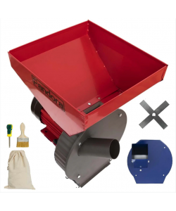 Set Moara cereale, stiuleti si lucerna (3 in 1), Pandora, 3.5KW, 250Kg/Ora, cu ciocanele + cutite tocat