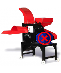 Moara cereale si tocator resturi vegetale ( 2 in 1 ) EuroTehno MS400-30, 1000 kg/h, 380V, fara motor