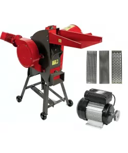 Set Moara cereale si tocator resturi vegetale cu turbina (2 in 1) Micul Fermier OH-350T, 500Kg/h, 220V, motor 3Kw inclus Set Moara cereale si tocator resturi vegetale cu turbina (2 in 1) Micul Fermier OH-350T, 500Kg/h, 220V, motor 3Kw inclus