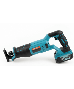 Fierastrau pendular tip sabie Stahl Mayer, 2 acumulatori, 36V, 8Ah, albastru