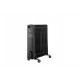 Calorifer electric Negru, putere 2500W, termostat reglabil, indicator luminos  Zilan ZLN8436