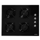 Pachet Incorporabil Hausberg Cuptor electric HB-8051NG, Clasa A, 76L, 2000W, Negru/Inox, Plita Incorporabila HB-563NG, 4 arzatoare, Gaz, Sticla, Negru, Hota incorporabila telescopica HB-1285NG, Putere de absorbtie 420 m3/h, 2 motoare