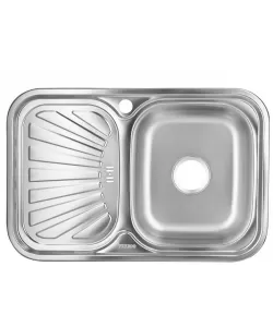 Chiuveta bucatarie Freddo SN9030D, pentru blat, 77x48cm, cuva dreapta, anticalcar, inox  Chiuveta bucatarie Freddo SN9030D, pentru blat, 77x48cm, cuva dreapta, anticalcar, inox