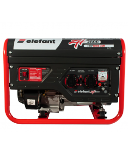 Generator pe benzina ZH2800 ELEFANT, iesire curent 2,8 kW,7 CP, Siguranță de pornire, indicator de benzină, voltmetru, întrerupător de curent