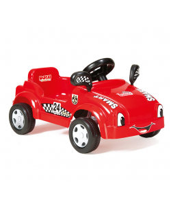 Masinuta cu Pedale Pentru Copii Maxim 35 Kg, Lungime 80 cm, Spatar de Protectie si Volan