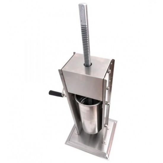 Aparat umplut Carnati Elefant ML-S5, Mecanic, Inox Integral, 5 Kg + 6 Palnii