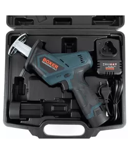 Fierastrau sabie Boxer, 2 acumulatori, 18V, 2200 RPM, 65mm Fierastrau sabie Boxer, 2 acumulatori, 18V, 2200 RPM, 65mm