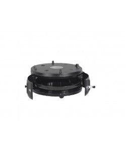 Cuptor rotund  Negru, putere 1400W, diametru 55 cm Zilan ZLN8924