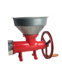Masina de tocat carne manuala nr 32 cu roata si palnie elefant TB-6
