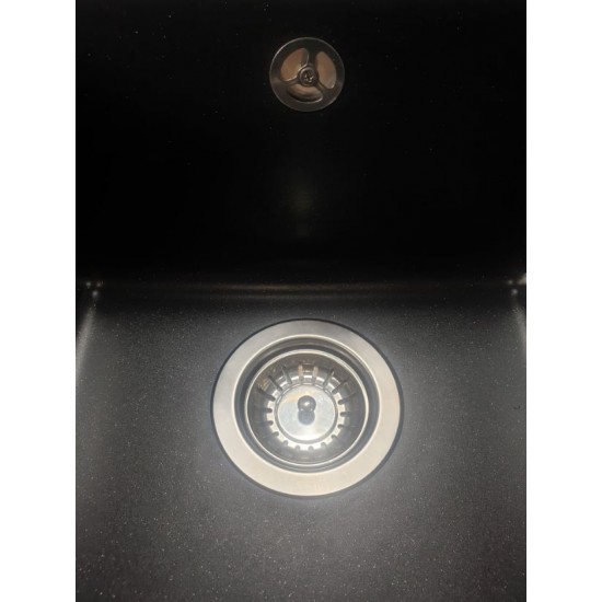 chiuveta PREMIUM negru metalic,LIANA,ELEFANT 6243