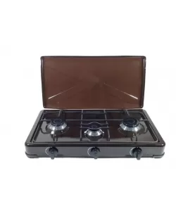 Aragaz emailat maro, 3 ochiuri + Kit reglabil GPL RH-10 + Tub flex 2M+2 Coliere Aragaz emailat maro, 3 ochiuri + Kit reglabil GPL RH-10 + Tub flex 2M+2 Coliere