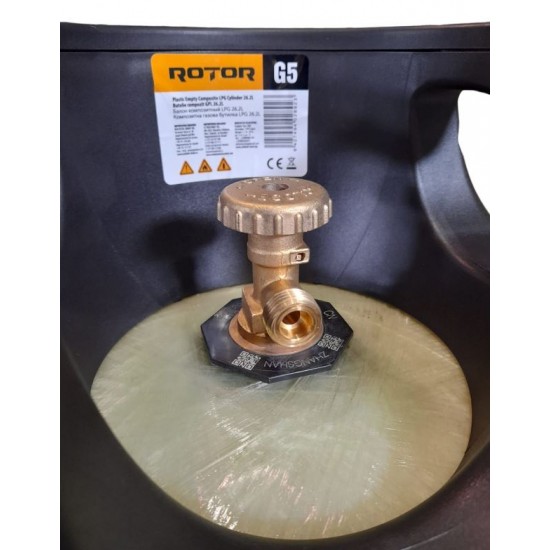 BUTELIE DE COMPOZIT ROTOR 26.2 L LPG,  G5