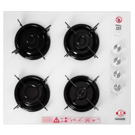 Pachet Incorporabil Cuptor electric Hausberg HB-8051AB, Clasa A, 76L, 2000W, Plita incorporabila Hausberg HB-563AB, Gaz, 4 arzatoare, Hota Incorporabila decorativa HB-1275AB, 60 cm, absorbtie 450m3/h, Filtru aluminiu, Alb