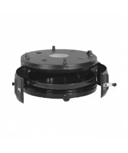 Cuptor rotund Negru, putere 1200W, diametru 45 cm Zilan ZLN8917  Cuptor rotund Negru, putere 1200W, diametru 45 cm Zilan ZLN8917