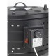 Cuptor rotund Negru, putere 1200W, diametru 45 cm  Zilan ZLN8917