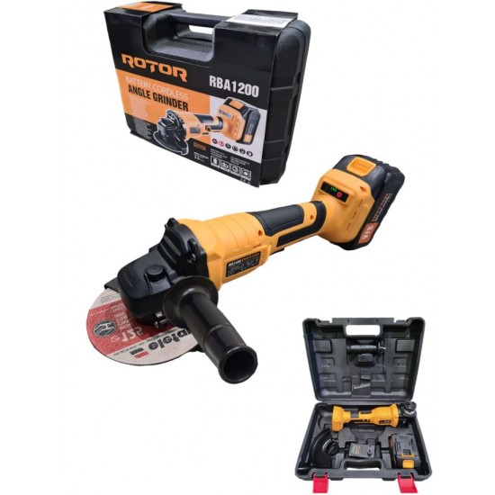  Polizor unghiular 1200W pe acumulator ROTOR,RBA1200