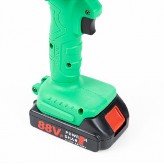 Drujba mini Power Share 88Vf, cu 2 acumulatori, 6inch, verde