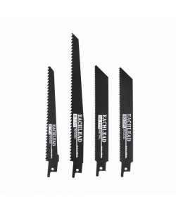 Fierastrau sabie German Meister XR, cu 2 acumulatori, 5Ah, 24V, 4 panze, albastru